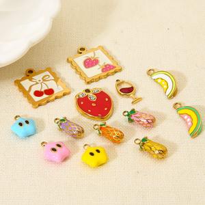 ล่าสุดอุปกรณ์ทำมือเครื่องประดับที่มี<span class=keywords><strong>สี</strong></span>สันผีเสื้อ<span class=keywords><strong>ปลา</strong></span>ดาวผลไม้ทา<span class=keywords><strong>สี</strong></span>ด้วยมือชีวิตทางทะเลสแตนเลสจี้เสน่ห์ - Product Image 5