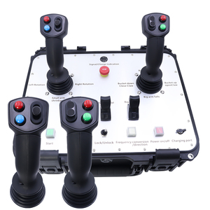 Miễn phí phụ kiện 12V 24V thủy lực Joystick tỷ lệ thuận Directional van bơm bê tông đài phát thanh điều khiển từ xa Bộ dụng cụ - Product Image 1