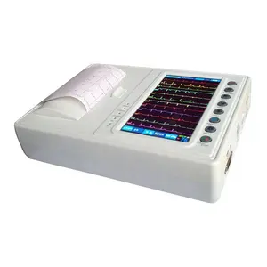 Veterinary ECG 12 Channel Portatil Electrocardiograph Portable EKG Machine 12 Lead Vet ECG