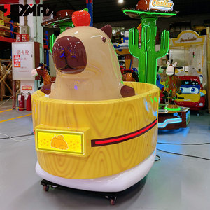 Manège à monnayeur pour enfants, modèle Capibala Bathtub, à double siège, à bascule, pour <span class=keywords><strong>2</strong></span> joueurs, équipement d'amusement commercial - Product Image 5