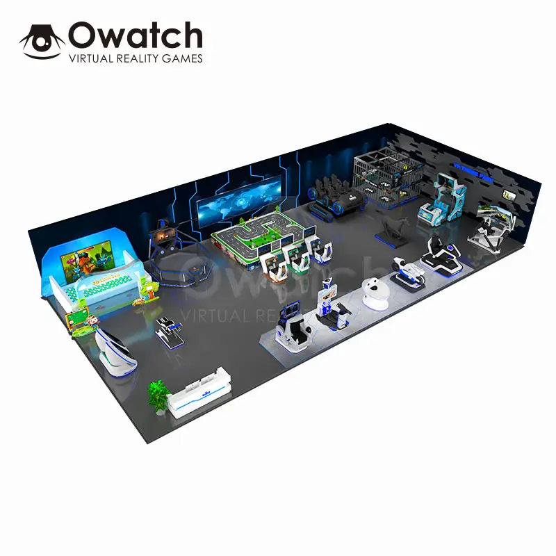 Оборудование для тематического парка Owatch, интерактивная игра для съемки VR, 9D Виртуальная реальность, битва VR/AR/MR, развлекательное оборудование