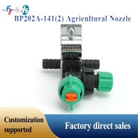 Buse de pulvérisation agricole plate de qualité supérieure, à fixation rapide, pour pesticides, avec connecteur de tuyau de 12 mm, directement de l'usine