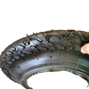 NHS 수레 공압 3.50-8 고무 타이어