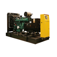 Groupe électrogène diesel silencieux à démarrage à froid ATS, grand réservoir de carburant, fonctionnement continu 24/7, 500 kW, alimentation de secours pour chantier de construction