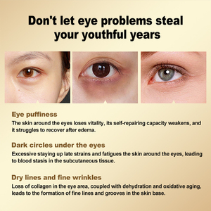 Crème hydratante <span class=keywords><strong>anti</strong></span>-âge pour les yeux, formule nourrissante légère, raffermit la peau autour des yeux pour tous les types de peau - Product Image 3