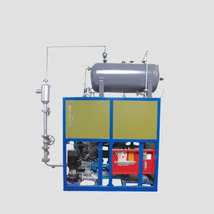 Climate control induction heating electric thermal oil boiler