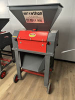 Broyeur de céréales électrique à double rouleau réglable, concasseur d'aliments, machine à casser le maïs, broyeur de maïs, nourriture pour poulet, canard, oie, lapin