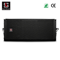 Système de sonorisation Line Array alimenté HDL 30-A, double haut-parleur de 10 pouces, son professionnel adapté pour un caisson de basses de 18 pouces