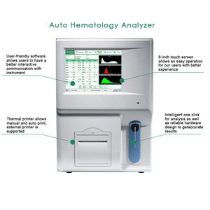 High Quality Veterinary <strong>Hematology</strong> Blood Analyzer Veterinary Diagnose 3-part Fully Automatic Blood Analysis Machine - Product Image 2