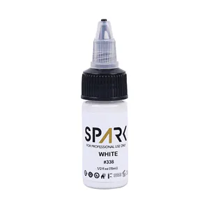 Spark venta al por mayor de gama alta 0,5 OZ 15 ML PMU cosmético vegano cosmético temporal pigmento encanto tatuaje tinta blanca