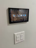 Interrupteur intelligent avec écran IPS 8 pouces, Android 14, 4 Go + 32 Go, alimentation PoE, contrôle par application, alliage d'aluminium, Wi-Fi pour hôtel et camping-car, 24/7