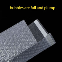 Sacs d'emballage à bulles personnalisés, transparents, auto-adhésifs, antichoc, pour bijoux, accessoires électroniques