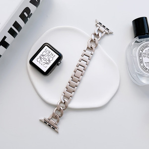 Milanese-<span class=keywords><strong>reloj</strong></span> inteligente para hombre y mujer, pulsera de <span class=keywords><strong>malla</strong></span> de Metal y acero inoxidable con correa Starlight para <span class=keywords><strong>Apple</strong></span> <span class=keywords><strong>Watch</strong></span> serie 8 7, 2023 - Product Image 4