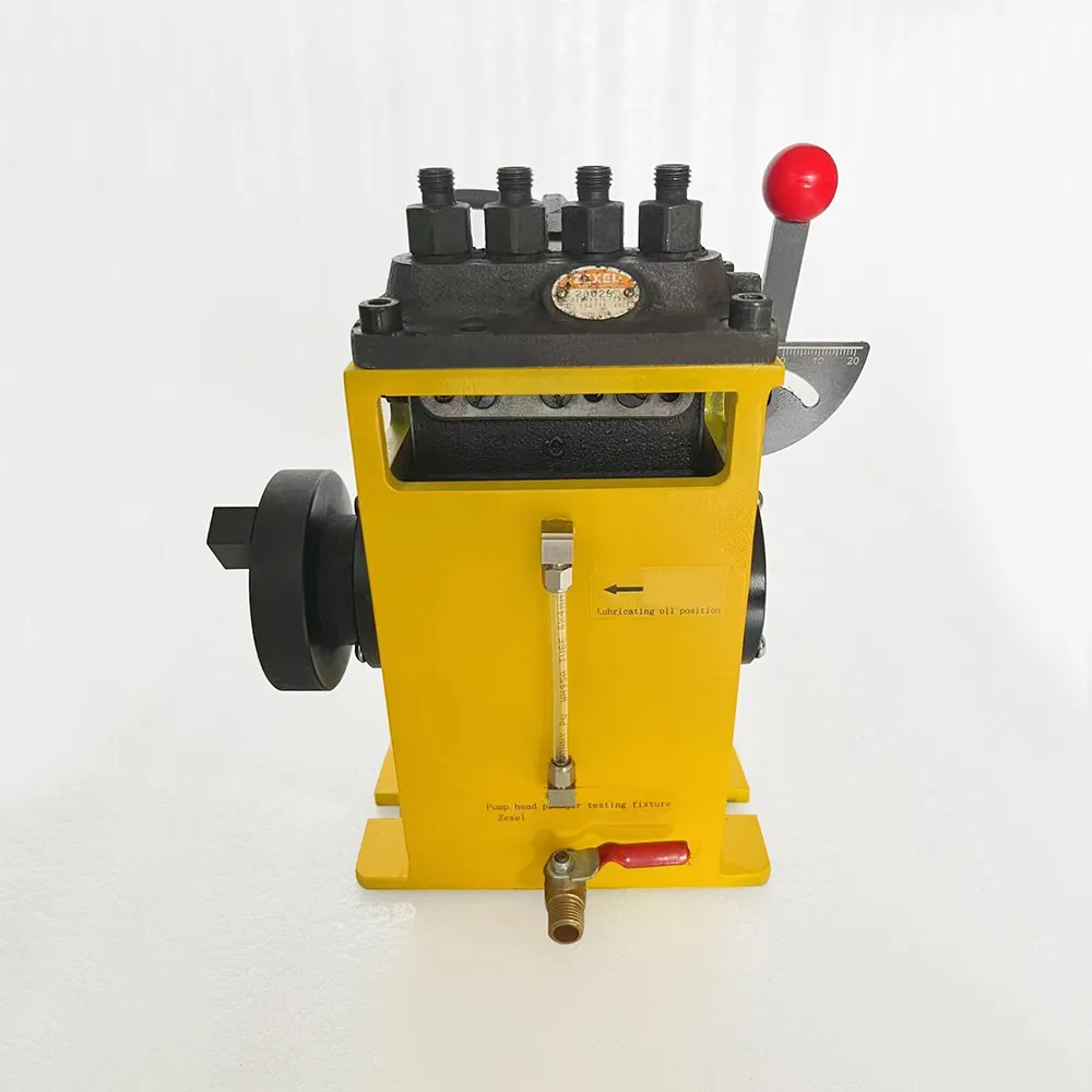 Dispositif de détection de tête de pompe mécanique pour vérifier l'alimentation en débit de chaque cylindre de mesure Support de test de pompe Zexel/Kubota