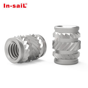 La conception symétrique d'insertion de <span class=keywords><strong>cheminée</strong></span> ronde élimine l'orientation Les écrous de soudure en laiton insère - Product Image 6