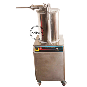 OEM Christmas German Hand Hydraulic <strong>Sausage</strong> <strong>Stuffer</strong> with Stainless Steel Tubes 15L Capacity 300kg/h Production Promotion - Product Image 3