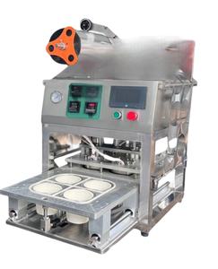 เครื่องซีลฝาแบบกำหนดเองสำหรับถ้วยชา เยลลี่ กาแฟ ชาดอกไม้ ขนาด 4 ถ้วย สำหรับใช้ในเชิงพาณิชย์ - Product Image 1