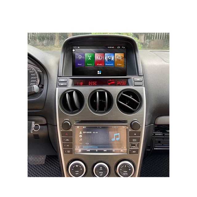 Android 11 for Mazda 6 2002 - 2012 Touch Screen Car DVD Radio Tape Recorder Multimedia Player GPS Navigation With DSP Carplay