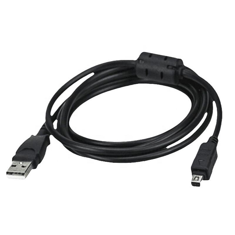 HONPNK 1.5M 12Pin 12P 12 Pins USB Camera Cable Data and Charging Cable for CB-USB5 / USB6 12P for Olympus
