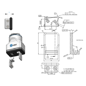 Bras robotisé à vendre <span class=keywords><strong>Fanuc</strong></span> CR-4iA <span class=keywords><strong>Robot</strong></span> 6 axes avec pince à deux doigts Onrobot et plateforme de service comme équipement de manutention - Product Image 5