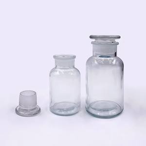 Frascos de Vidrio Transparente de 125 ml, 250 ml y 500 ml para Laboratorio, Farmacia y Boticaria, Botellas para Reactivos con Tapa, Gran Venta - Product Image 2