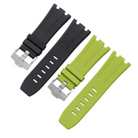 Correa de reloj de goma de camuflaje de alta calidad, 28mm, correa de silicona para AP Watch