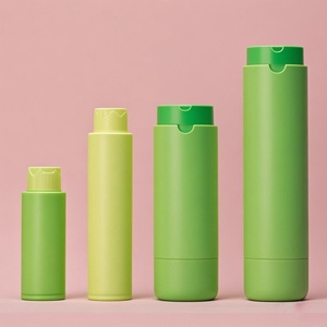 Cosmetic Replaceable Red Rotary Vacuum Airless Sunscreen <b>Bottle</b> 25ml 45ml Eye BB Cream Red Plastic Refillable Airless <b>Bottle</b> - Product Image 5