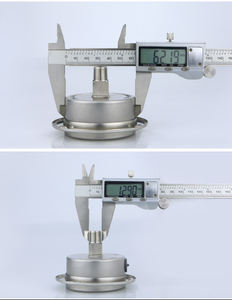 공장 가격 건식 스테인레스 스틸 압력 게이지 이중 스케일 Psi 유압 압력 게이지 - Product Image 4