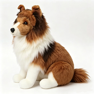 Fabricante de Juguetes de <span class=keywords><strong>Peluche</strong></span>, Perro Pastor de Simulación, Juguete de <span class=keywords><strong>Peluche</strong></span> Personalizado, Muñeco de Animal de <span class=keywords><strong>Peluche</strong></span> para Decoración del Hogar - Product Image 1