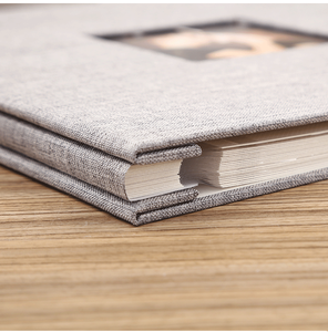 غطاء كتان مخصص 4x6 ذاتي الالتصاق متعدد الألوان لحفلات الزفاف العائلية ، مصنع قصاصات ذاكرة الطفل - Product Image 5