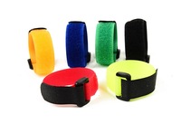 Sangle de serrage réglable Attaches de câble Boîte Velcroes de voyage Sangle élastique Crochet et boucle Bandes Vélo Sangles velcroes en plastique
