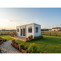 Maison pliable en kit, maison d'extérieur, maison mobile, maison préfabriquée, imperméable, installation facile, matériaux de renforcement