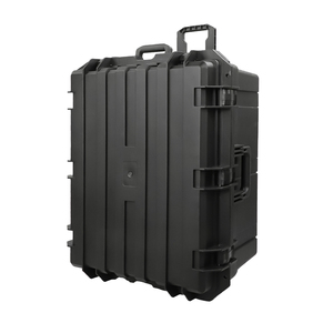 Fabricant de gros mallette rigide en plastique mallette rigide d'équipement mallette de voyage portable étanche avec tiges de traction et roues - Product Image 2