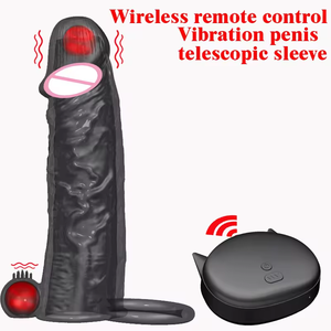 Préservatifs Vibrants à Prix de Gros pour Hommes, Préservatifs Réutilisables, Vibrateur Dildo, Anneau Pénien, Manchon pour Pénis, Articles de Sex <span class=keywords><strong>Shop</strong></span> pour Adultes - Product Image 6