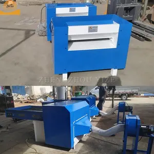 Afval Katoen Fiber Opening Machine Automatische Polyester Fiber Baal Kussen Vulmachine Knuffel Teddybeer Vulling Machine