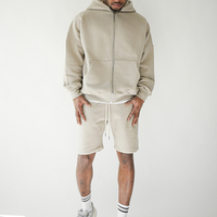 Automne et hiver Nouveau sweat à capuche zippé brodé Muscle Fitness Brothers Vêtement d'entraînement chaud d'extérieur