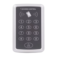 Lecteur de cartes RFID DFD étanche IP65 125KHz avec clavier ABS, sonnette LED, Wiegand 26, contrôle d'accès, OEM ODM, vente en gros