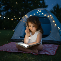 Mini lampe de nuit LED créative suspendue en silicone en forme d'animal, rechargeable par USB, lampe torche portable assortie, pour le camping et porte-clés pour enfants
