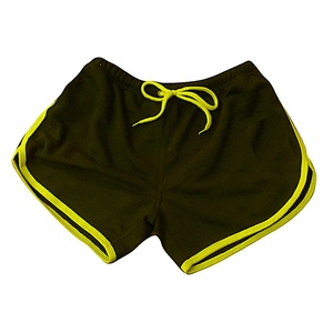 กางเกงขาสั้นเอวต่ำสำหรับออกกำลังกาย,กางเกงขาสั้นรัดรูปพิมพ์ลายตัวอักษรด้านหลังยืดได้สำหรับฤดูร้อน - Product Image 1