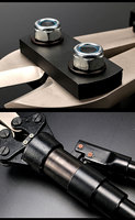 Cisailles hydrauliques manuelles haute résistance EXPLOIT, pince pour couper les barres d'armature de 4 à 16 mm, outils de coupe avec système métrique, acier à haute teneur en manganèse