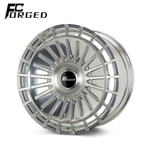 Roues de voiture forgées polies jantes en alliage d'aluminium personnalisées 5x112 5x114.3 5x120 5x130 18 19 20 21 22 23 24 pouces - Product Image 4