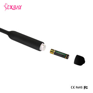 Sexbay 10 frekansları titreşimli silikon üretral fiş vibratör sesler kateter anal tıkaç erkek seks oyuncakları - Product Image 6