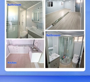 Khu dân cư ngoài trời lebanon 40 ft cabin mở rộng Modular vận chuyển container nhà cho khách sạn kế hoạch New Zealand với ban công - Product Image 2