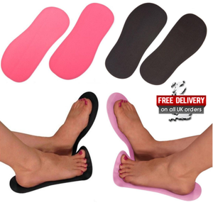 Almohadillas desechables negras para pies de bronceado, suela gruesa, zapatilla <span class=keywords><strong>Eva</strong></span> Pad, bronceado sin sol, espuma para estudio, pies pegajosos, Spray de belleza, cuidado Personal - Product Image 6