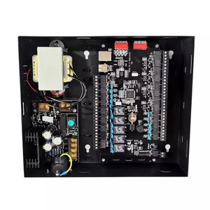 Système de contrôle d'accès magnétique à 4 portes avec carte, code, authentification par smartphone, panneau Wiegand TCP/IP - Product Image 5