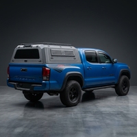 Couverture de benne de pick-up, accessoires tout-terrain 4x4, auvents de camion en alliage d'aluminium, auvent pour Dodge Ram F150 Hilux Tacoma Ranger Nissan GMC