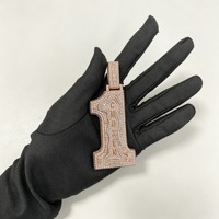 Collier Pendentif Personnalisé de Luxe en Zircon, Pendentifs Numériques Hip Hop Plaqué Or, Breloques de Mode Iced Out