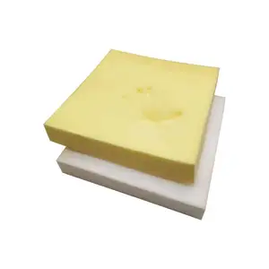 Hoja de espuma PU de alta densidad para muebles de sala de estar, alta elasticidad, precio directo de fábrica