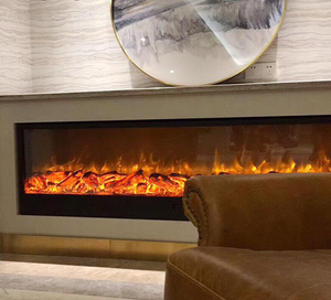 Venta al por mayor hogar interior LED chimenea eléctrica con control remoto - Product Image 4