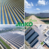 Panel Surya Fotovoltaik Bifacial Dual Glass Jinko Tiger Neo N-type 66HL5-BDV 695W 700W 710W 715W 720W Grosir